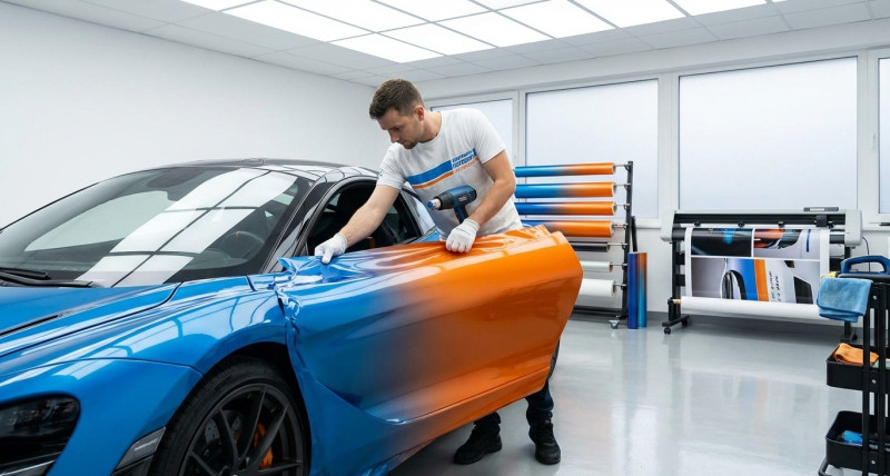 Autofolie Car Wrapping Cast (7 Jahre)