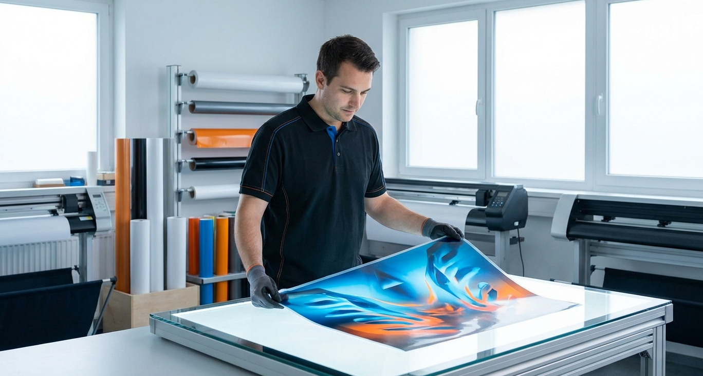 Backlit Folie für Leuchtkästen – Hinterleuchtbar