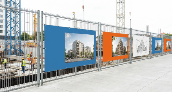 Bauzaunbanner 340 × 175 cm