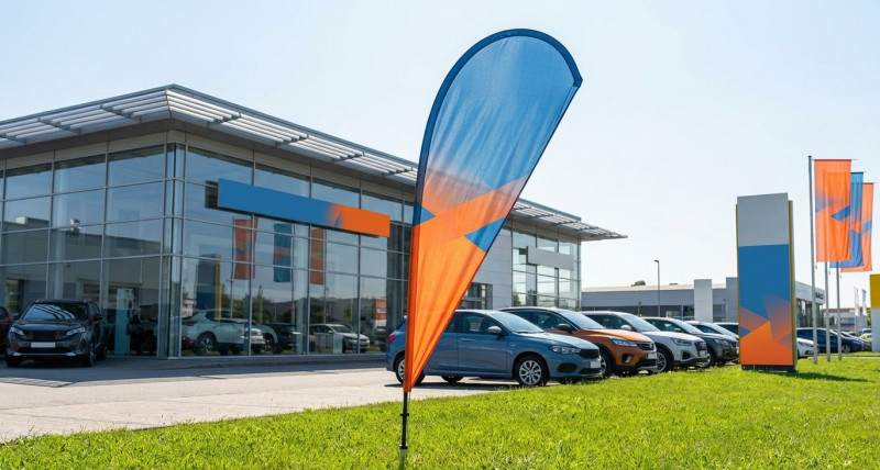 Beachflag Tropfen/Drop (Fortuna)