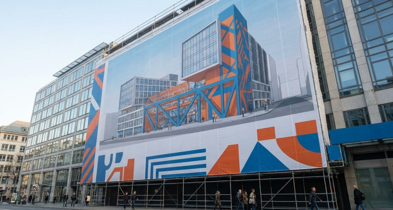 Gerüstbanner Großformat