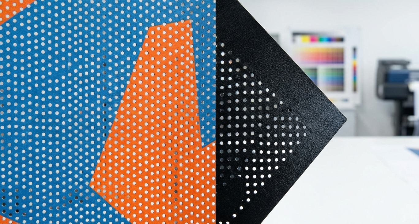 Lochfolie One Way Vision (OWV)