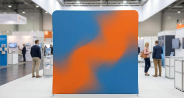 Faltdisplay Textil Gerade