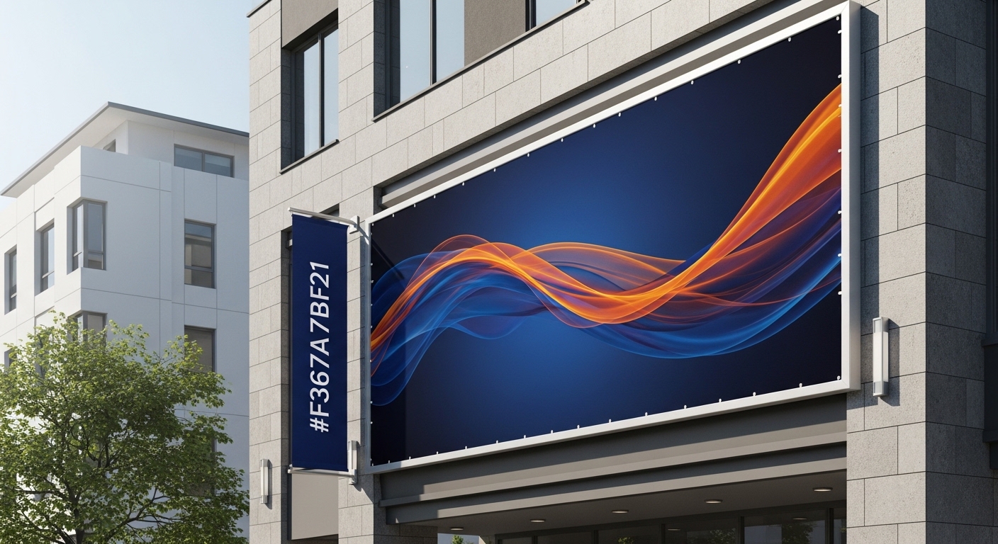 Werbebanner Festformat