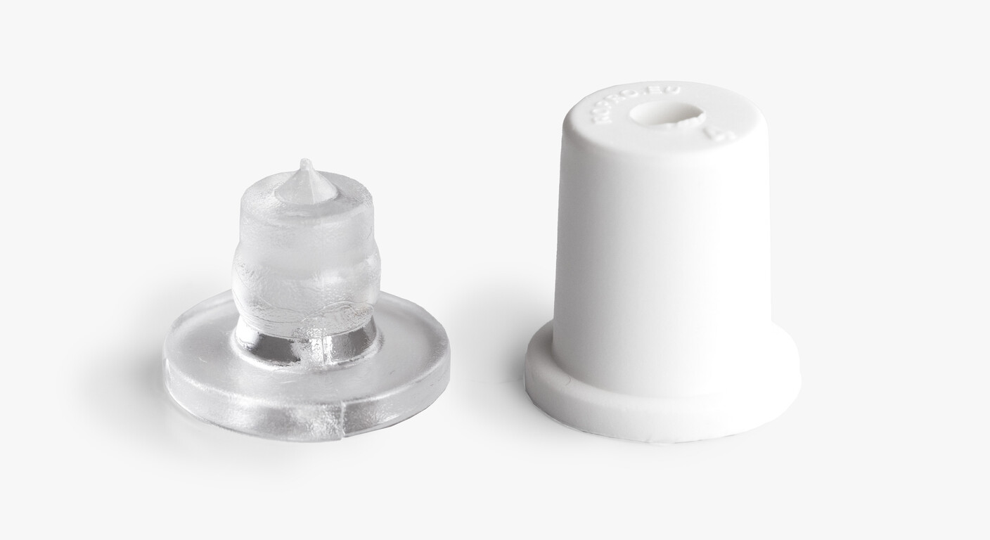 Abstandshalter für Fräsbuchstaben