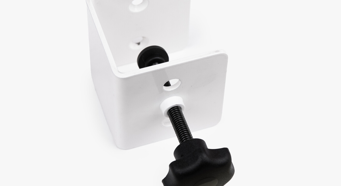 AcousticPro Schreibtischklemme weiß