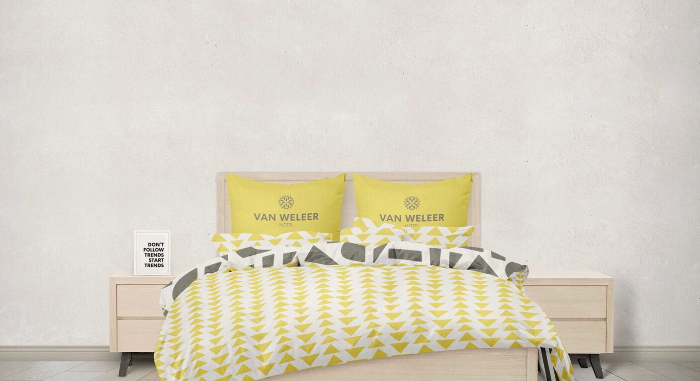 Bettbezug und Kissenbezug