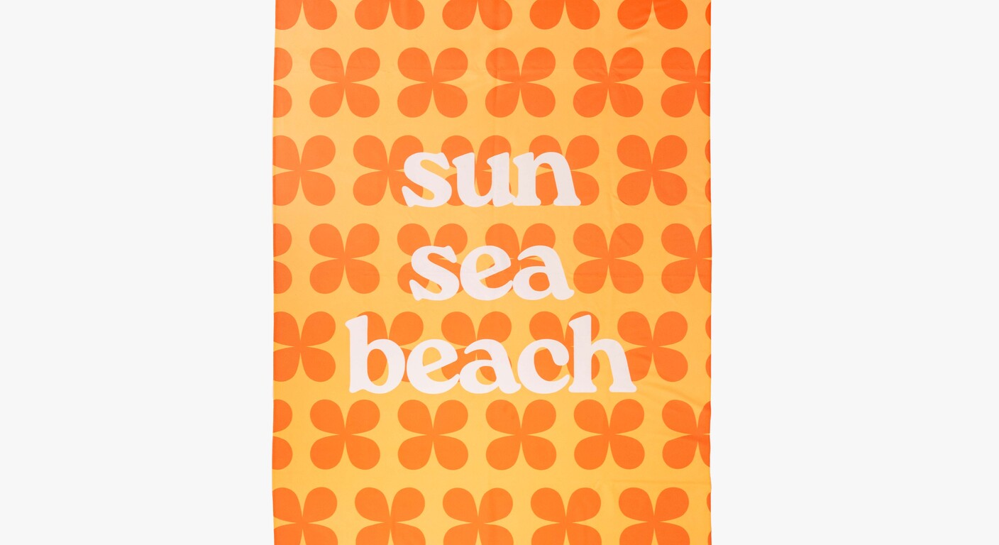 Handtuch und Strandtuch