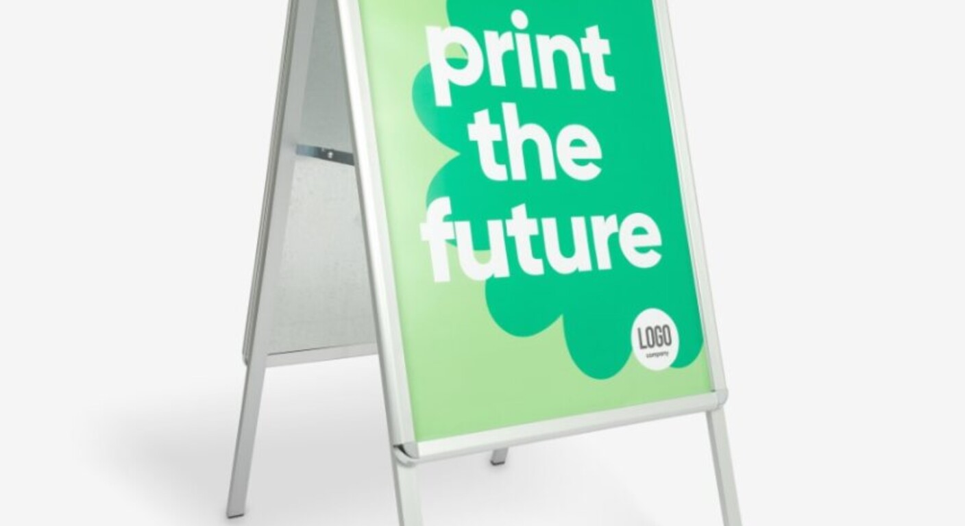 Klappaufsteller - Format A1