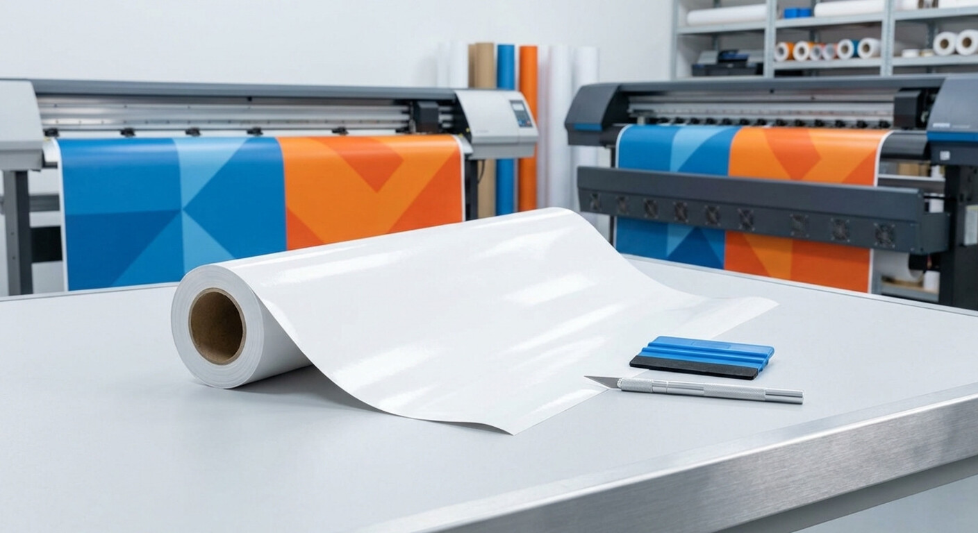 Monomer Klebefolie Weiß – 4 Jahre Haltbarkeit