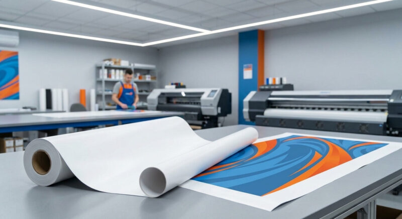 Polymer Klebefolie Weiss