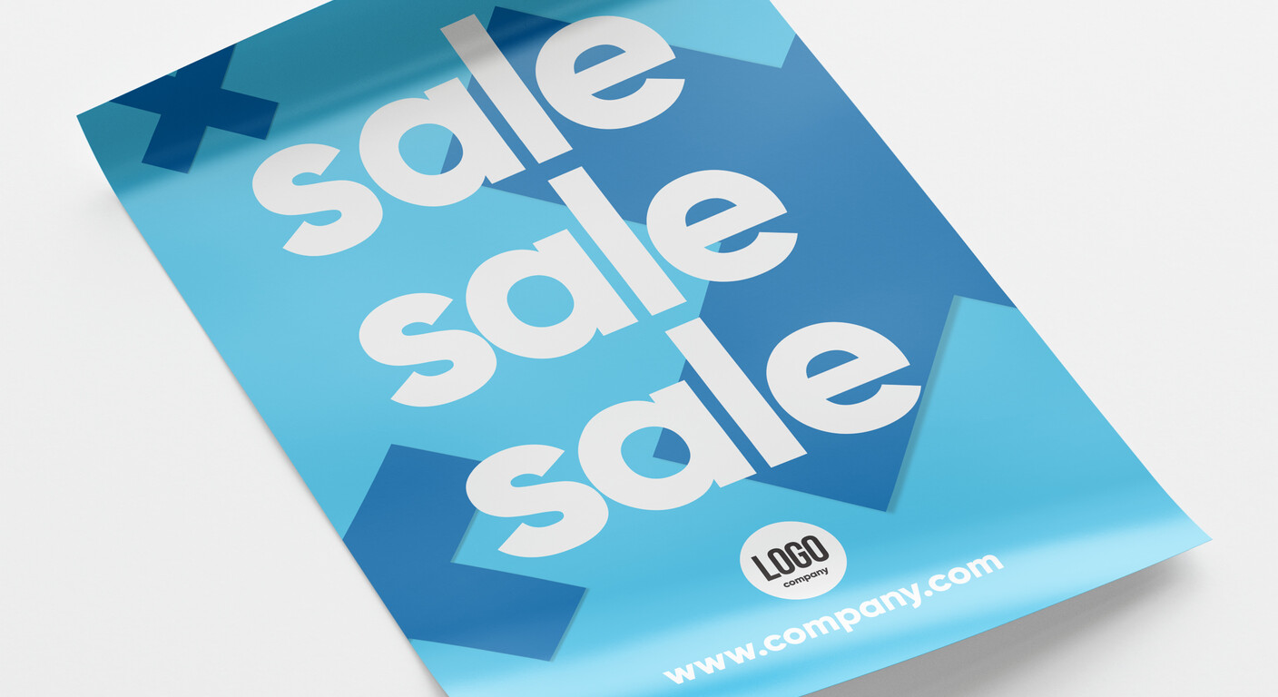 Selbstklebendes Poster