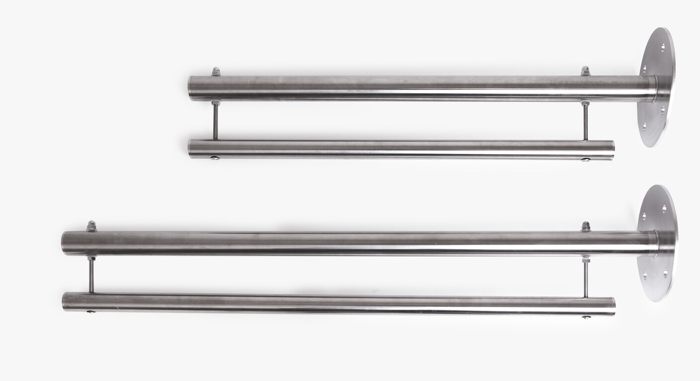 Senkrechte Bannerhalterung