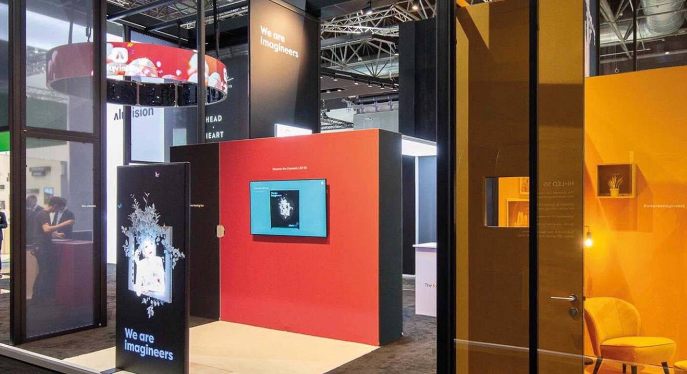 Spannstoffe für Aluvision- und beMatrix-Rahmen