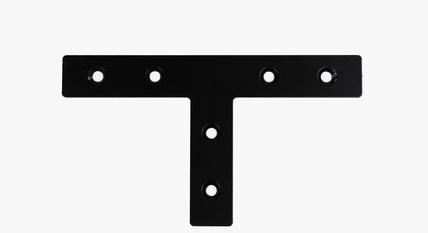 T-Rahmenverbindung schwarz