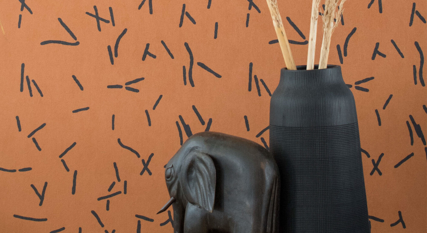 Tapete mit Motiflow Design