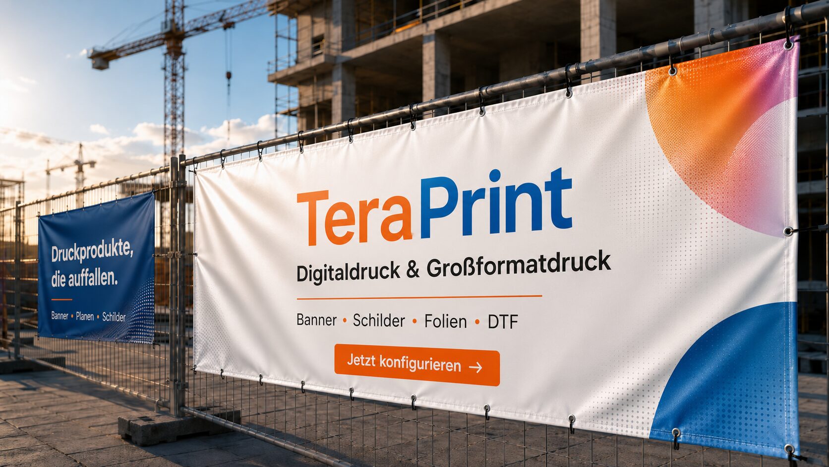 PVC-Banner im Wunschmaß