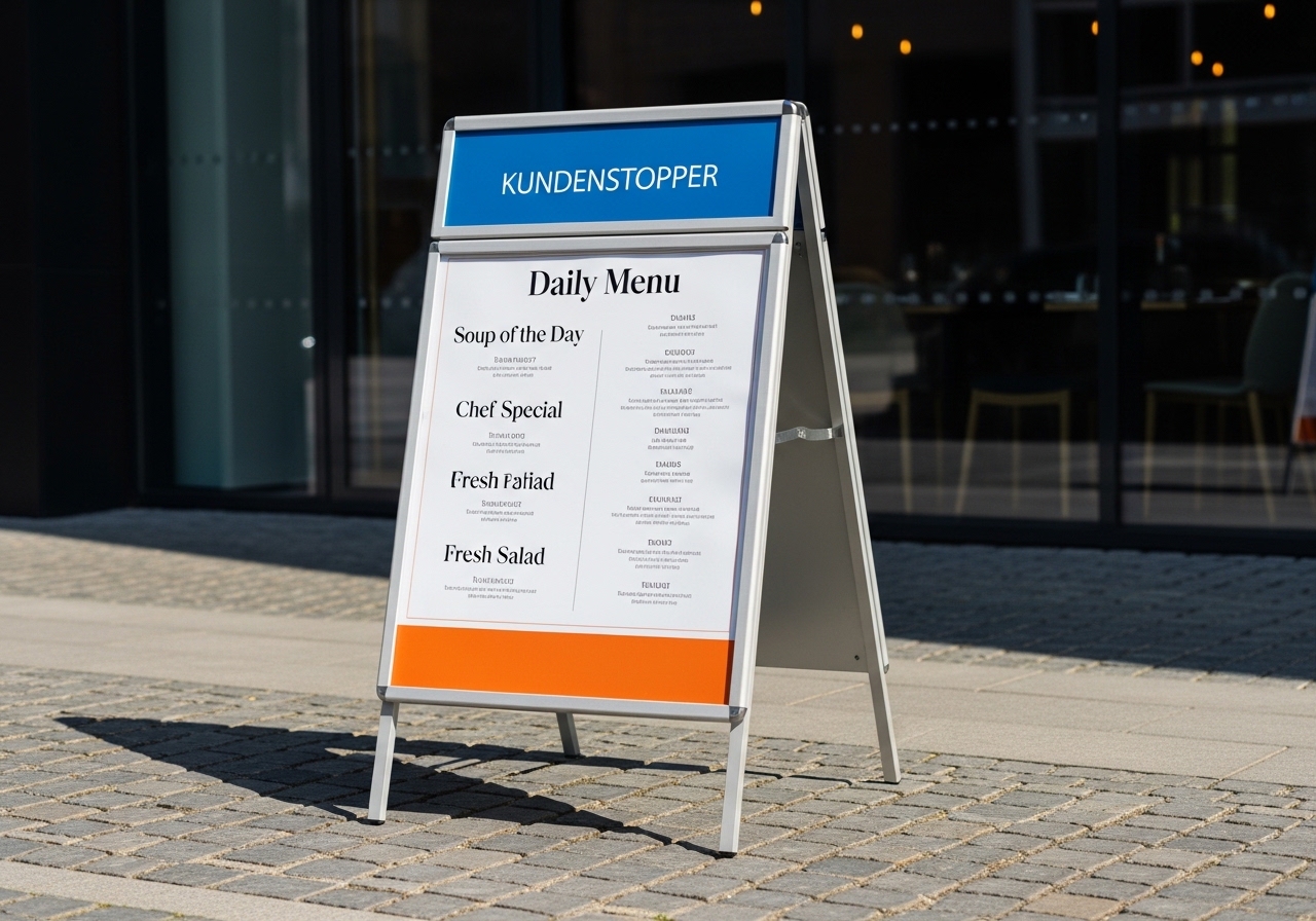 Restaurant Aussenwerbung