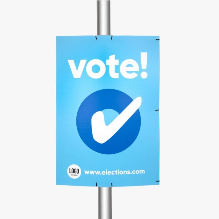 Wahlplakate von Polypropyleen - Miniatur 2 von 5