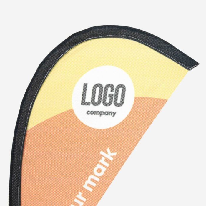 Hohlsaum Beachflag Mini - Miniatur 3 von 3