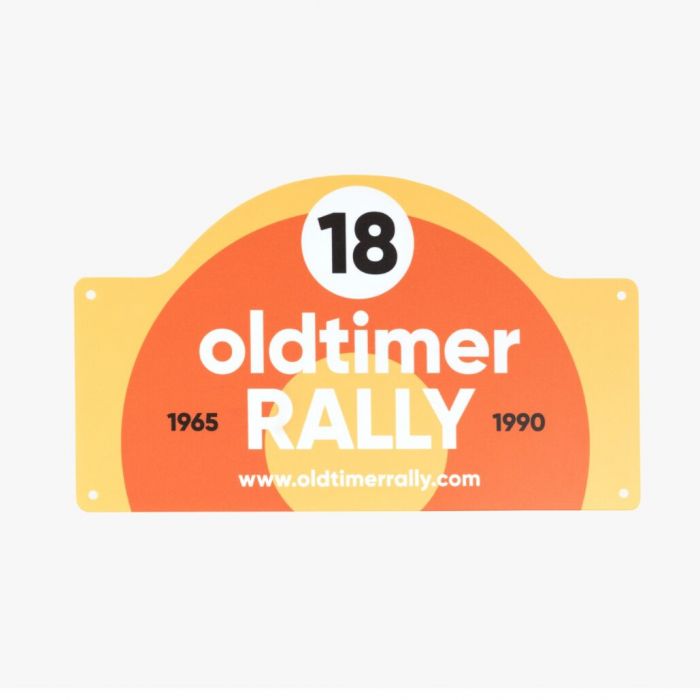 Rallyschild von Polystyreen - Hauptansicht 1 von 6