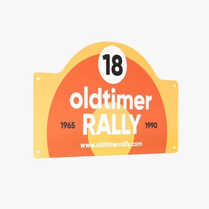 Rallyschild von Polystyreen - Miniatur 2 von 6