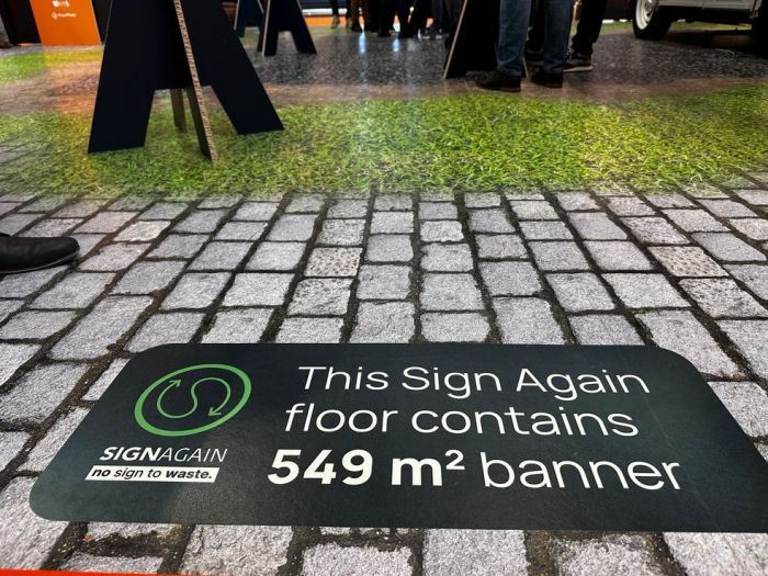Bodenanwendung Sign Again: Kopfsteinpflaster - Hauptansicht 1 von 7